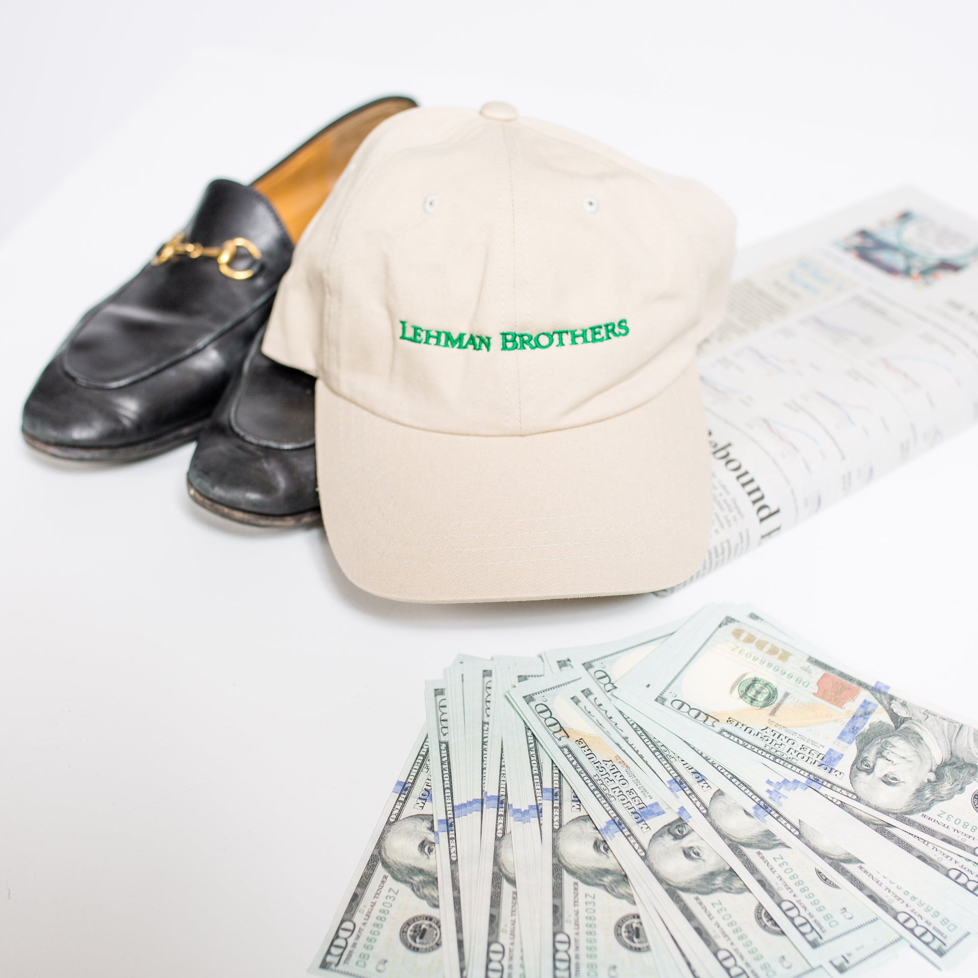 Lehman Brothers 10th Anniversary Hat - Finance Is Cool