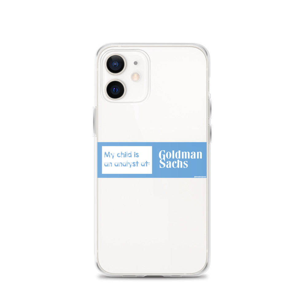 My Child Is An Analyst iPhone Case